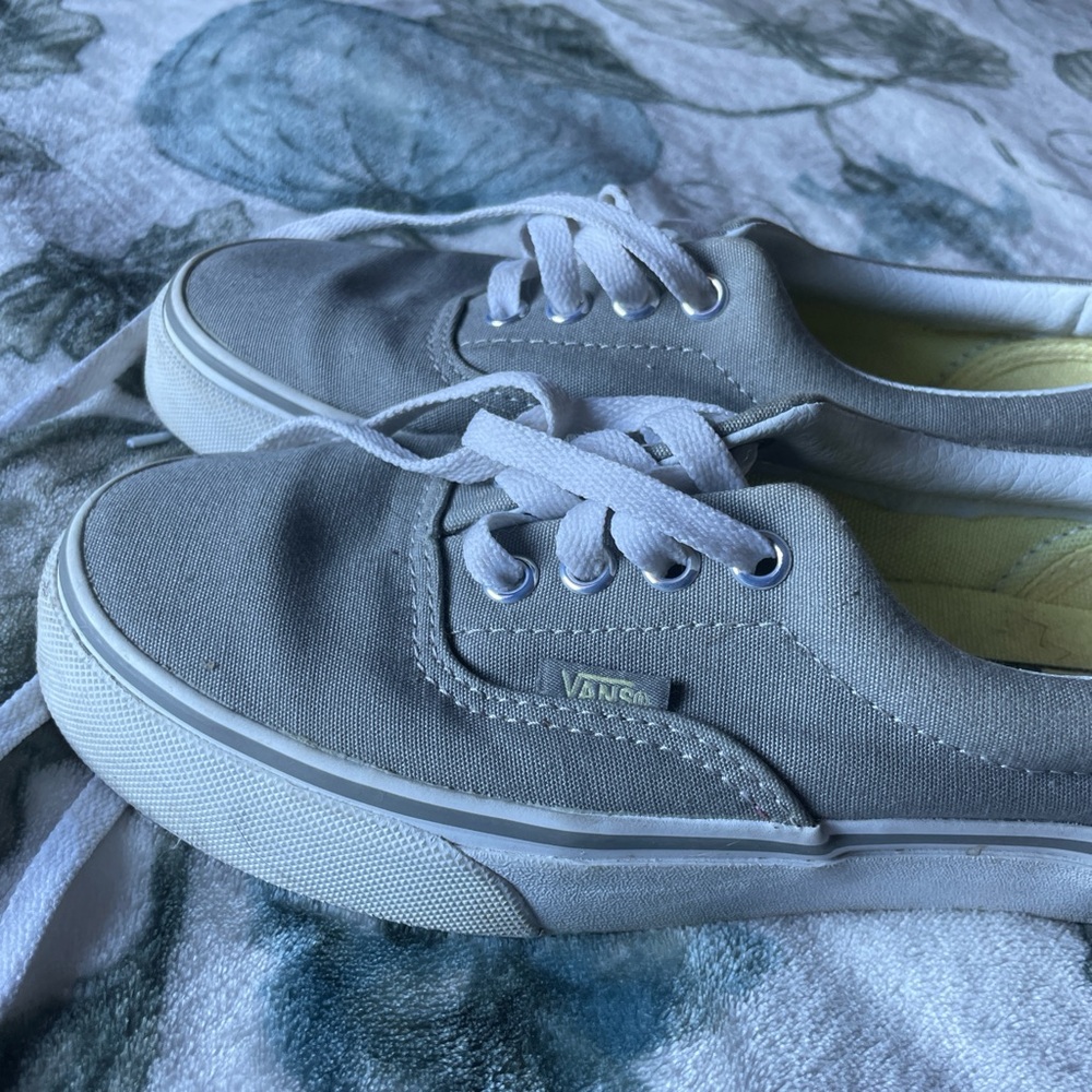 Gray vans like new